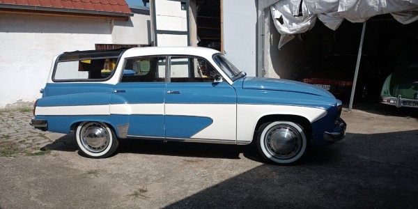 Wartburg 311 Camping mit Faltdach Bj.1963