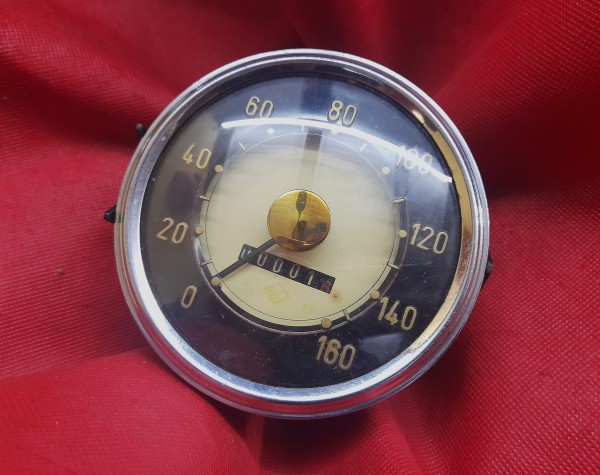 Tachometer 160 km/h Goldpunkt