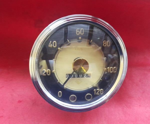 Tacho Tachometer Goldpunkt 120 km/h Trabant AWZ