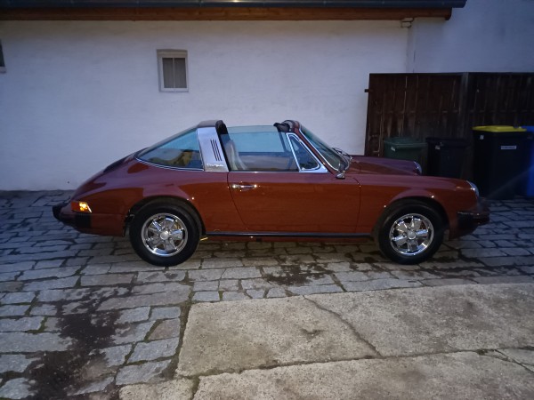 Porsche 911 Targa Bj. 1975 Chrommodell